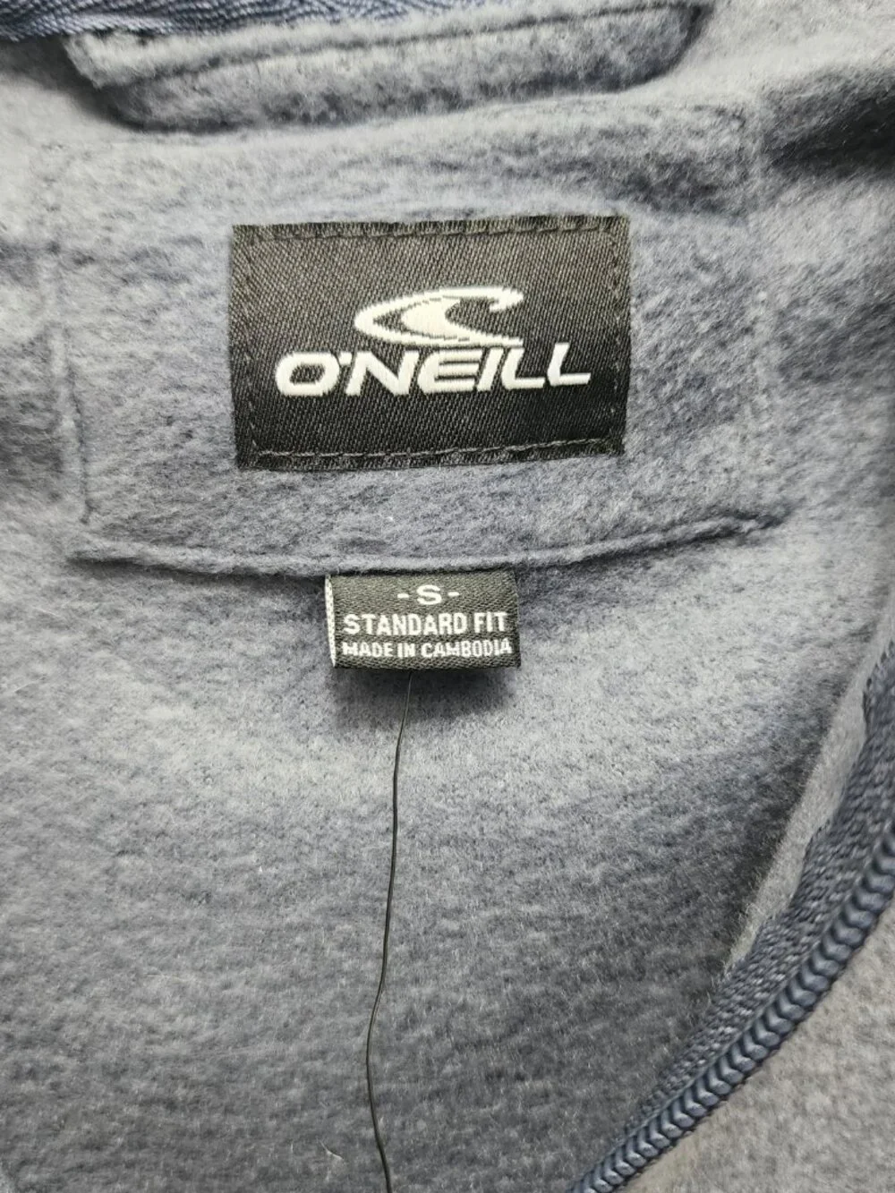 NWT O'Neill Men's Vantage Super Fleece Hoodie 1/2 Zip Size Small
